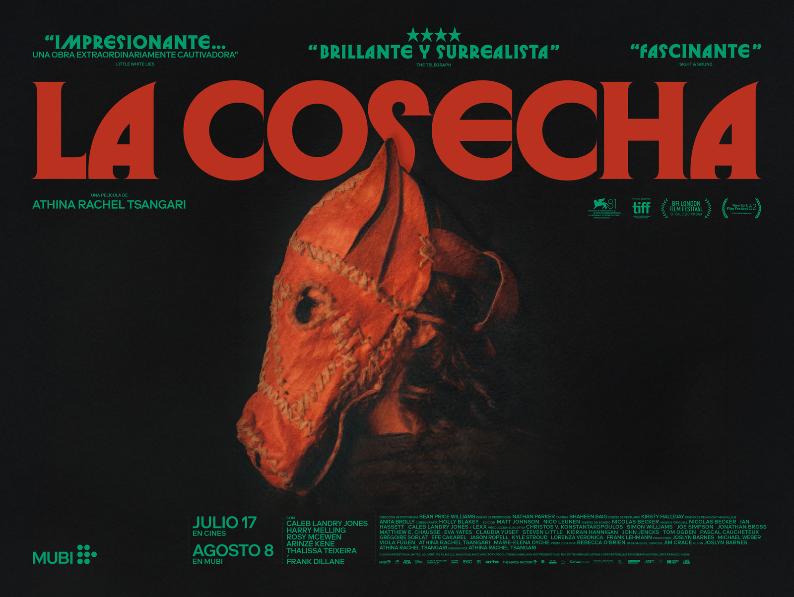 MUBI Y FICUNAM PRESENTAN ALIANZA CON UN ESPECIAL EN STREAMING Y EL ESTRENO DE LA COSECHA